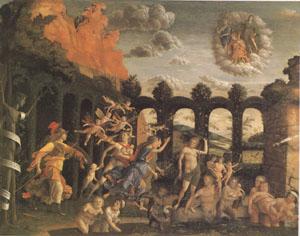 Andrea Mantegna Minerva Chases the Vices from the Garden f Virtue (mk05) Norge oil painting art